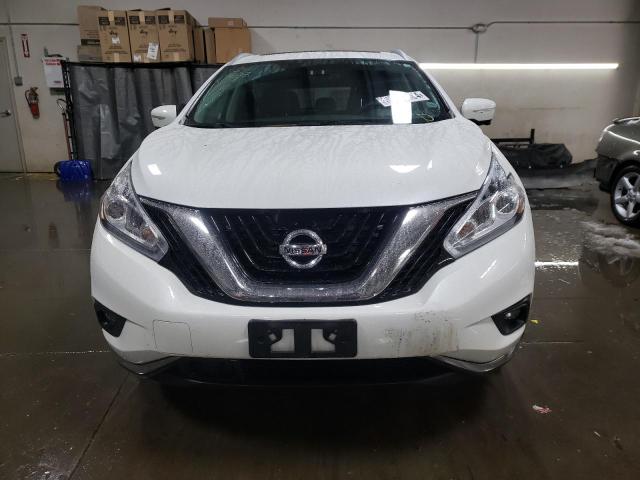 5N1AZ2MH8FN221701 - 2015 NISSAN MURANO S WHITE photo 5