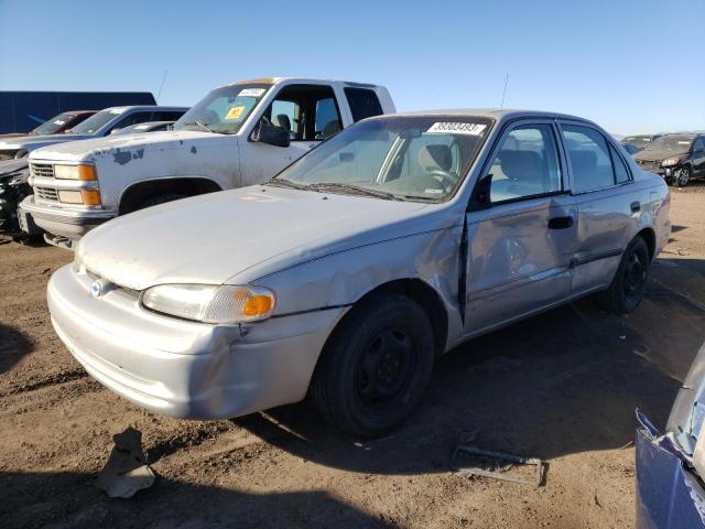 1Y1SK52842Z400270 - 2002 CHEVROLET GEO PRIZM BASE SILVER photo 1