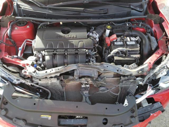 3N1AB7AP1HY291602 - 2017 NISSAN SENTRA S RED photo 11