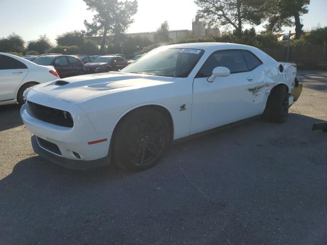 2C3CDZFJ3MH631773 - 2021 DODGE CHALLENGER R/T SCAT PACK WHITE photo 1