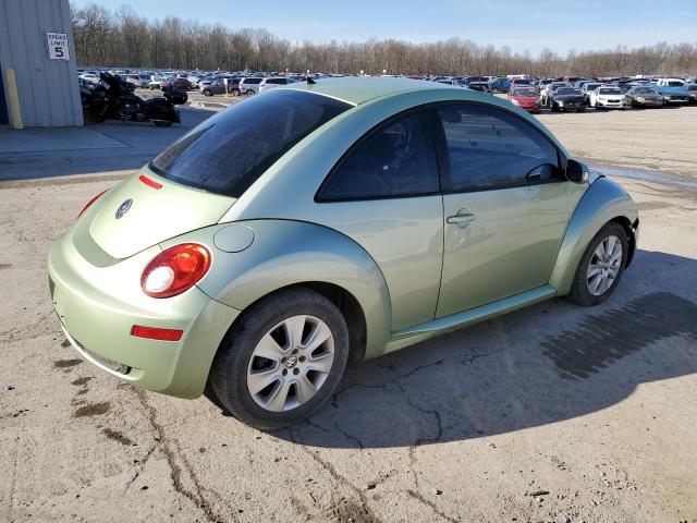 3VWPG31C59M503485 - 2009 VOLKSWAGEN NEW BEETLE S GREEN photo 3
