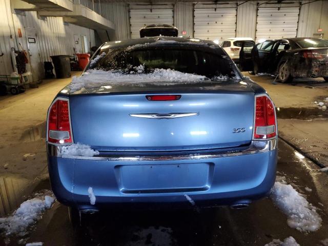 2C3CA5CGXBH580425 - 2011 CHRYSLER 300 LIMITED BLUE photo 6