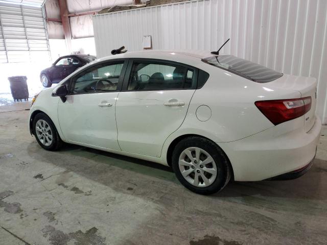 KNADM4A3XG6574387 - 2016 KIA RIO LX WHITE photo 2