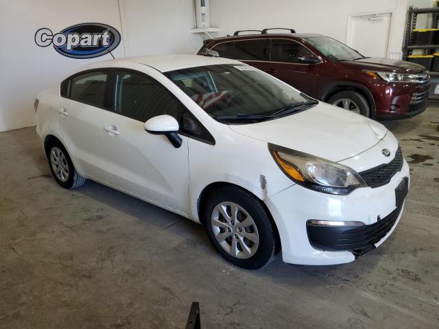 KNADM4A3XG6574387 - 2016 KIA RIO LX WHITE photo 4