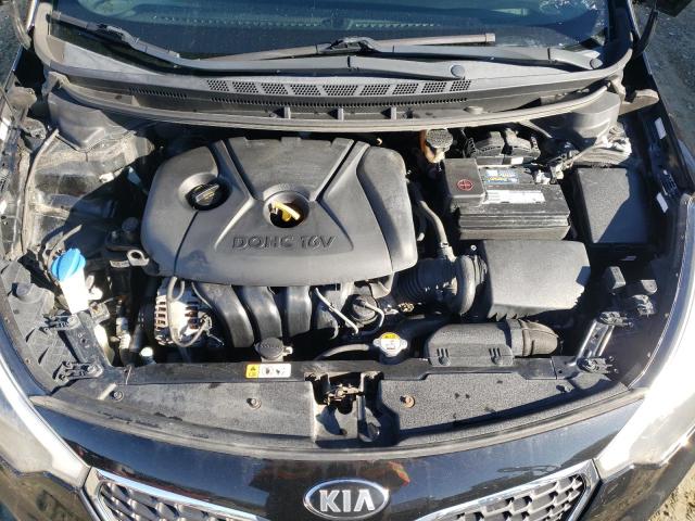 KNAFK4A69F5406950 - 2015 KIA FORTE LX BLACK photo 11