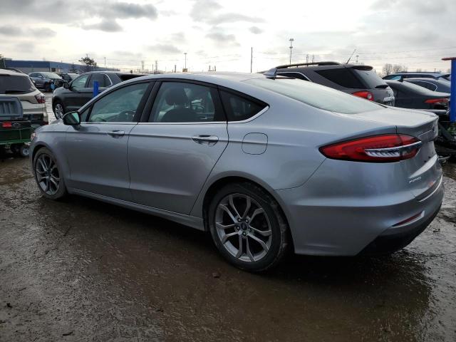 3FA6P0CD9LR165639 - 2020 FORD FUSION SEL SILVER photo 2