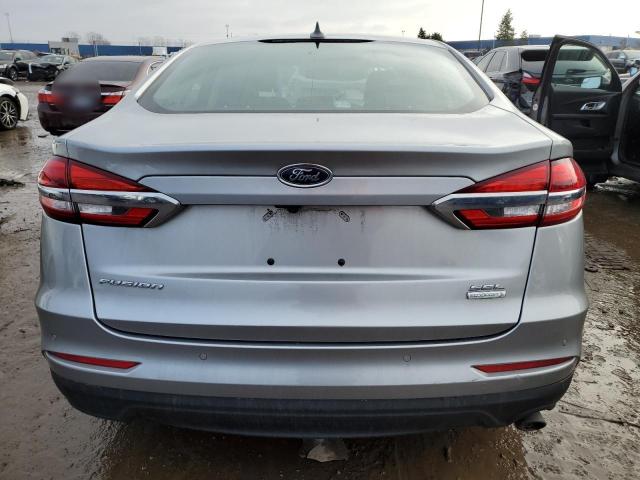 3FA6P0CD9LR165639 - 2020 FORD FUSION SEL SILVER photo 6