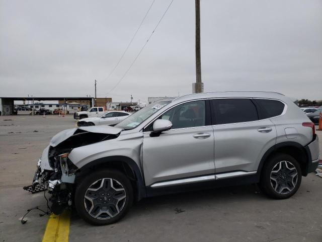 KM8S5DA16MU013628 - 2021 HYUNDAI SANTA FE LIMITED SILVER photo 1