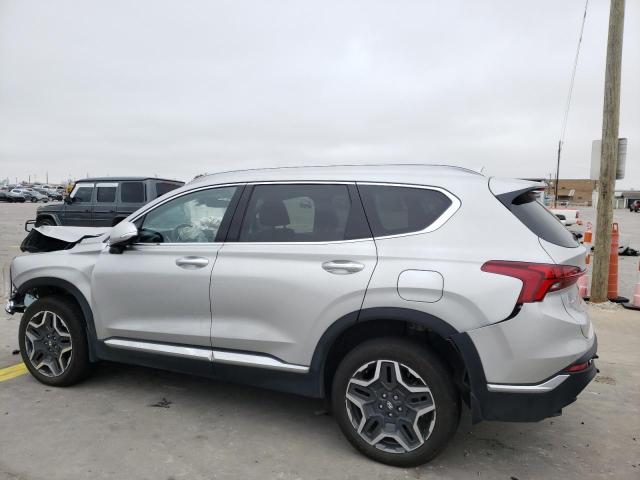 KM8S5DA16MU013628 - 2021 HYUNDAI SANTA FE LIMITED SILVER photo 2