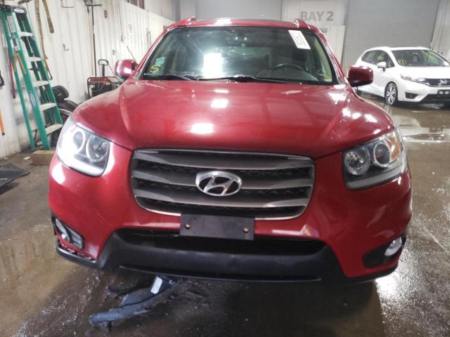 5XYZK4AG2CG144409 - 2012 HYUNDAI SANTA FE LIMITED RED photo 5