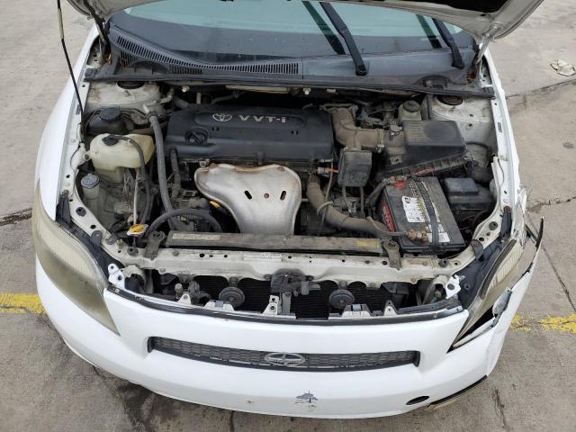 JTKDE177270181312 - 2007 TOYOTA SCION TC WHITE photo 11