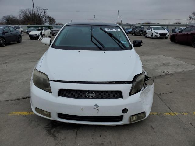 JTKDE177270181312 - 2007 TOYOTA SCION TC WHITE photo 5