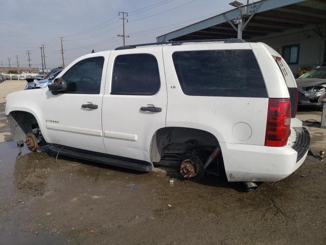 1GNFC13087R351044 - 2007 CHEVROLET TAHOE C1500 WHITE photo 2