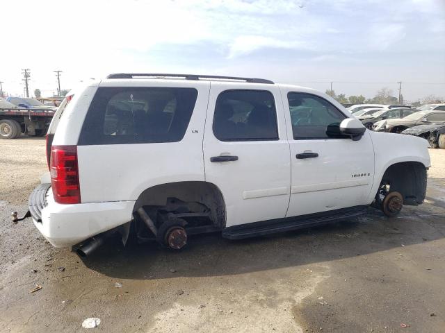 1GNFC13087R351044 - 2007 CHEVROLET TAHOE C1500 WHITE photo 3