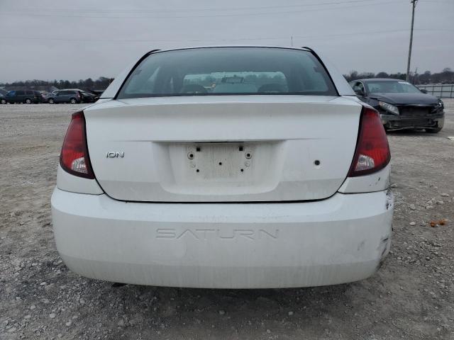 1G8AJ52F93Z101838 - 2003 SATURN ION LEVEL 2 WHITE photo 6