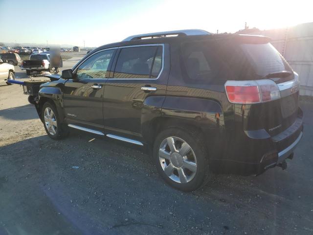 2GKFLYE39D6203134 - 2013 GMC TERRAIN DENALI BLACK photo 2