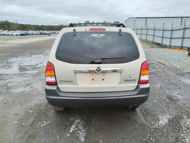 4F2CZ961X4KM00357 - 2004 MAZDA TRIBUTE ES 奶油色 照片 6