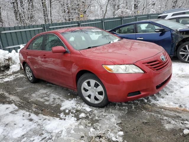 4T4BE46K98R012891 - 2008 TOYOTA CAMRY CE RED photo 4