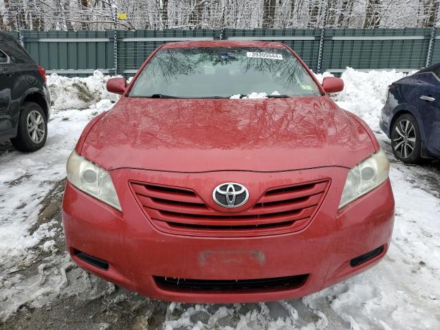 4T4BE46K98R012891 - 2008 TOYOTA CAMRY CE RED photo 5