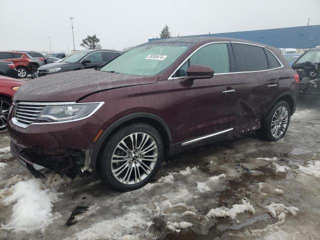 2LMPJ8LR6HBL18347 - 2017 LINCOLN MKX RESERVE Kastanienbraun Foto 1