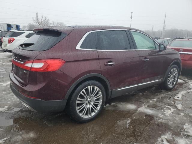 2LMPJ8LR6HBL18347 - 2017 LINCOLN MKX RESERVE Kastanienbraun Foto 3