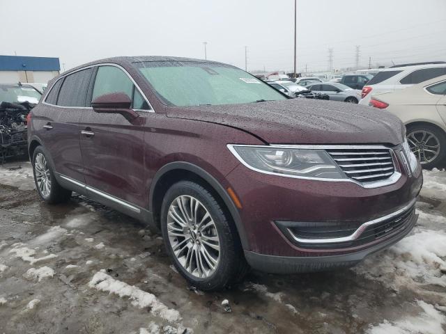 2LMPJ8LR6HBL18347 - 2017 LINCOLN MKX RESERVE Kastanienbraun Foto 4
