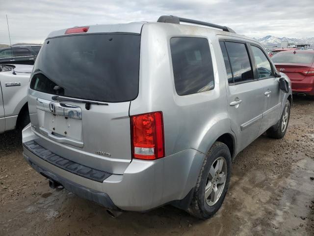 5FNYF4H6XBB001727 - 2011 HONDA PILOT EXL SILVER photo 3