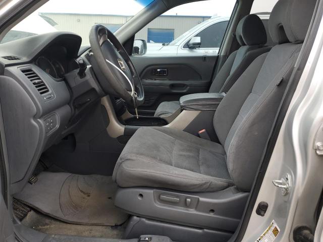 5FNYF28486B035819 - 2006 HONDA PILOT EX SILVER photo 7