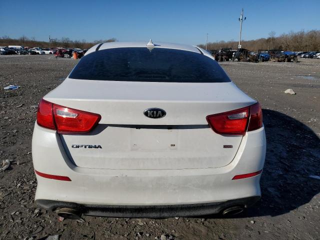 5XXGM4A77EG324347 - 2014 KIA OPTIMA LX WHITE photo 6