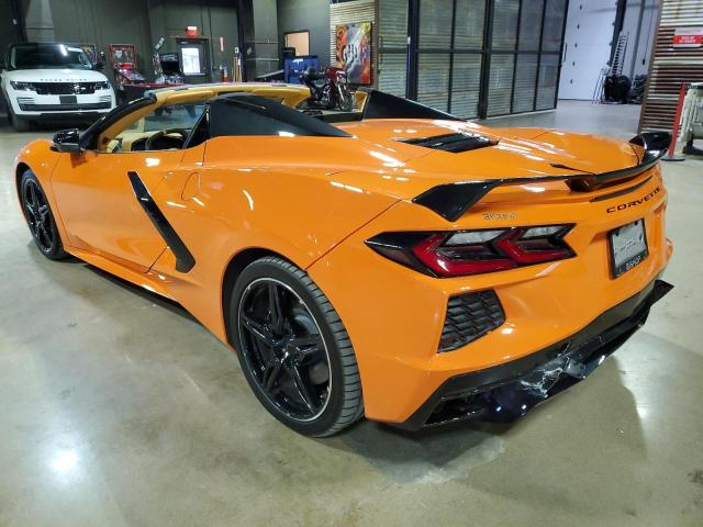 1G1YC3D46N5103337 - 2022 CHEVROLET CORVETTE STINGRAY 3LT ORANGE photo 16