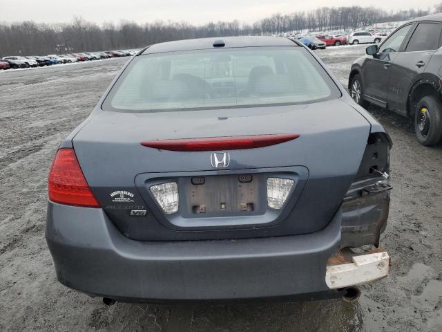 1HGCM66587A070035 - 2007 HONDA ACCORD EX GRAY photo 6