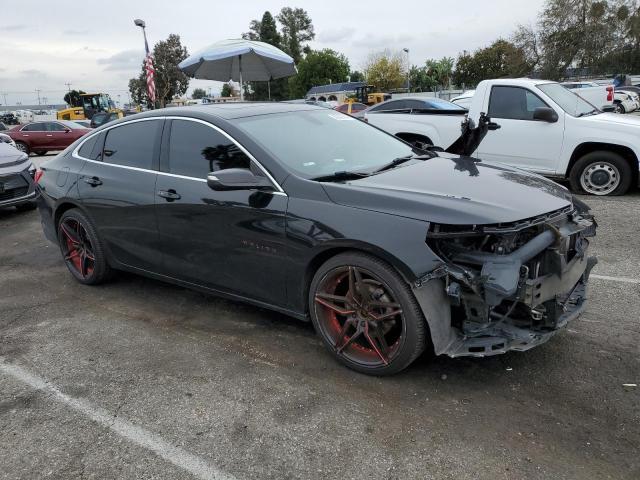 1G1ZD5ST3JF156301 - 2018 CHEVROLET MALIBU LT BLACK photo 4