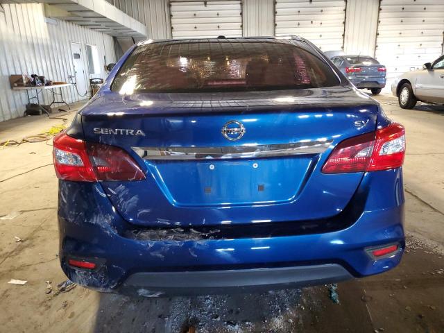 3N1AB7AP4GY270094 - 2016 NISSAN SENTRA S BLUE photo 6