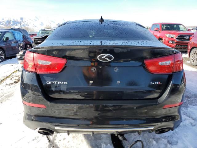 5XXGR4A63EG323625 - 2014 KIA OPTIMA SX BLACK photo 6