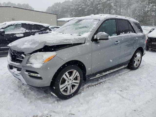 4JGDA5HB5EA391547 - 2014 MERCEDES-BENZ ML 350 4MATIC SILVER photo 1