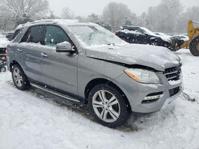 4JGDA5HB5EA391547 - 2014 MERCEDES-BENZ ML 350 4MATIC SILVER photo 4