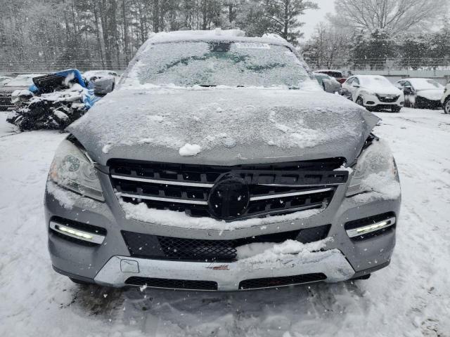 4JGDA5HB5EA391547 - 2014 MERCEDES-BENZ ML 350 4MATIC SILVER photo 5