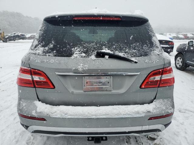 4JGDA5HB5EA391547 - 2014 MERCEDES-BENZ ML 350 4MATIC SILVER photo 6