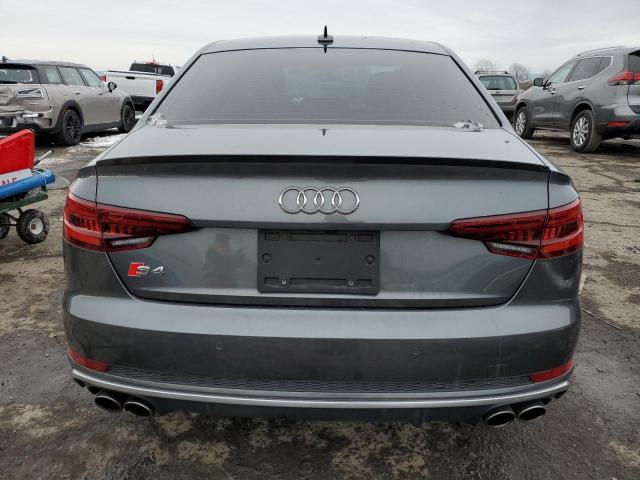 WAUB4AF46KA118951 - 2019 AUDI S4 PREMIUM PLUS GRAY photo 6