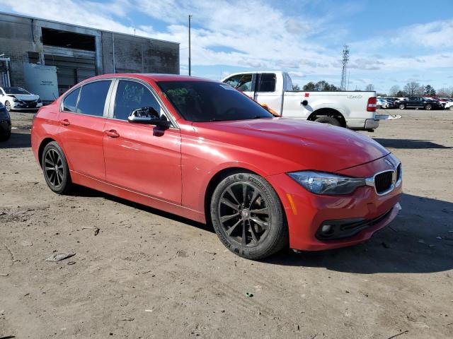 WBA8E5G53GNT95059 - 2016 BMW 320 XI RED photo 4