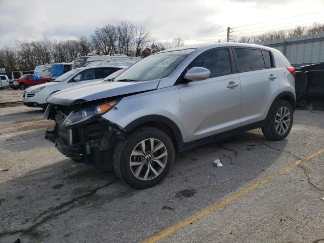 KNDPB3AC6E7597642 - 2014 KIA SPORTAGE BASE SILVER photo 1