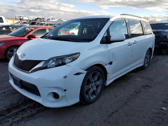 5TDXK3DC1ES462702 - 2014 TOYOTA SIENNA SPORT WHITE photo 1