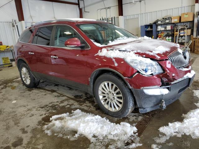 5GAKVBED0BJ271737 - 2011 BUICK ENCLAVE CXL RED photo 4