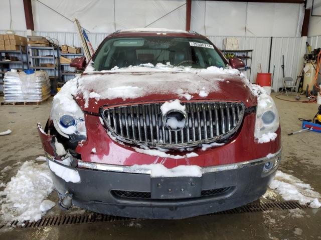 5GAKVBED0BJ271737 - 2011 BUICK ENCLAVE CXL RED photo 5