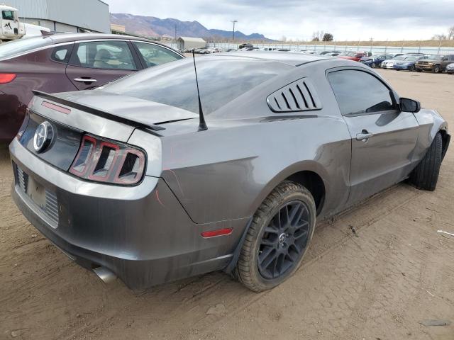 1ZVBP8AM3E5306346 - 2014 FORD MUSTANG GRAY photo 3