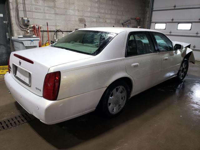 1G6KF57974U151332 - 2004 CADILLAC DEVILLE DTS WHITE photo 3