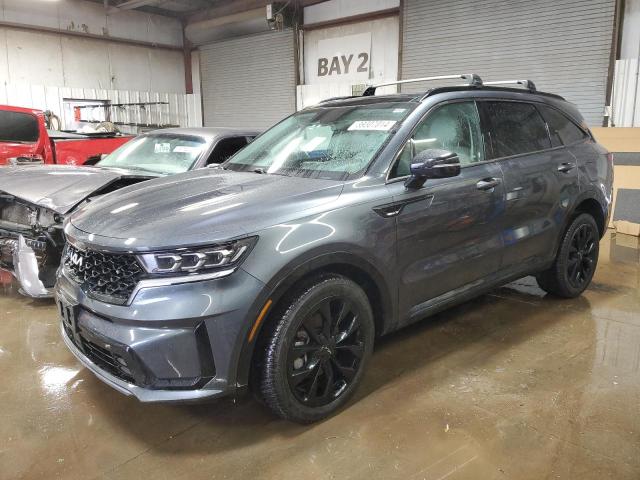 5XYRKDLF0NG132217 - 2022 KIA SORENTO SX GRAY photo 1