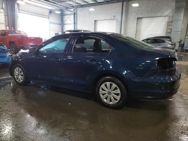 3VW1K7AJ7DM409661 - 2013 VOLKSWAGEN JETTA BASE Կապույտ լուսանկար 2