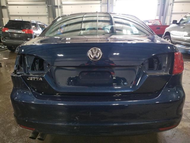 3VW1K7AJ7DM409661 - 2013 VOLKSWAGEN JETTA BASE Կապույտ լուսանկար 6