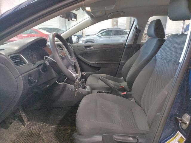 3VW1K7AJ7DM409661 - 2013 VOLKSWAGEN JETTA BASE Կապույտ լուսանկար 7